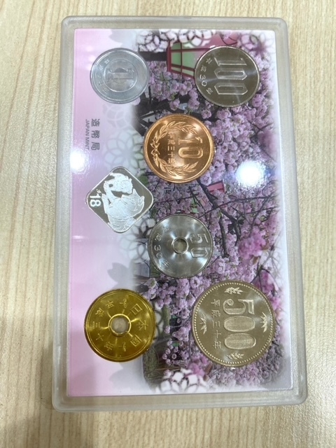 造幣局 桜の通り抜け 貨幣セット 大提灯 平成30年 JAPAN Mint 額面666円 硬貨セット 記念硬貨_画像6