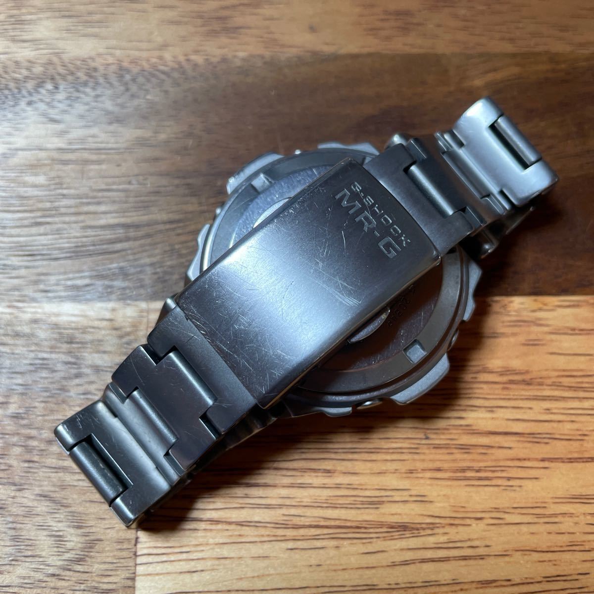 1円スタート】CASIO G-SHOCK 最高峰モデルMRG-100T可動品チタン 1円スタート】CASIO G-SHOCK 最高峰モデルMRG-100T可動品チタン
