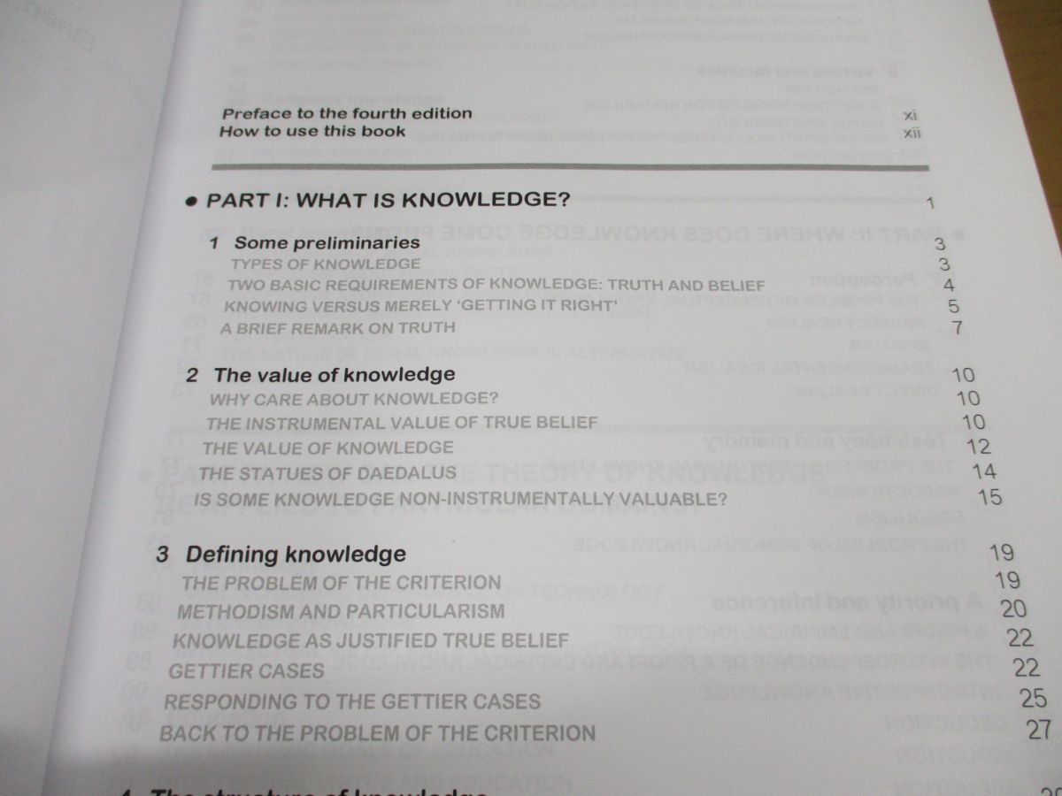 ●01)【同梱不可】What is this thing called Knowledge?/Duncan Pritchard/知識と呼ばれるものは何ですか?/Routledge/洋書/第4版_画像3