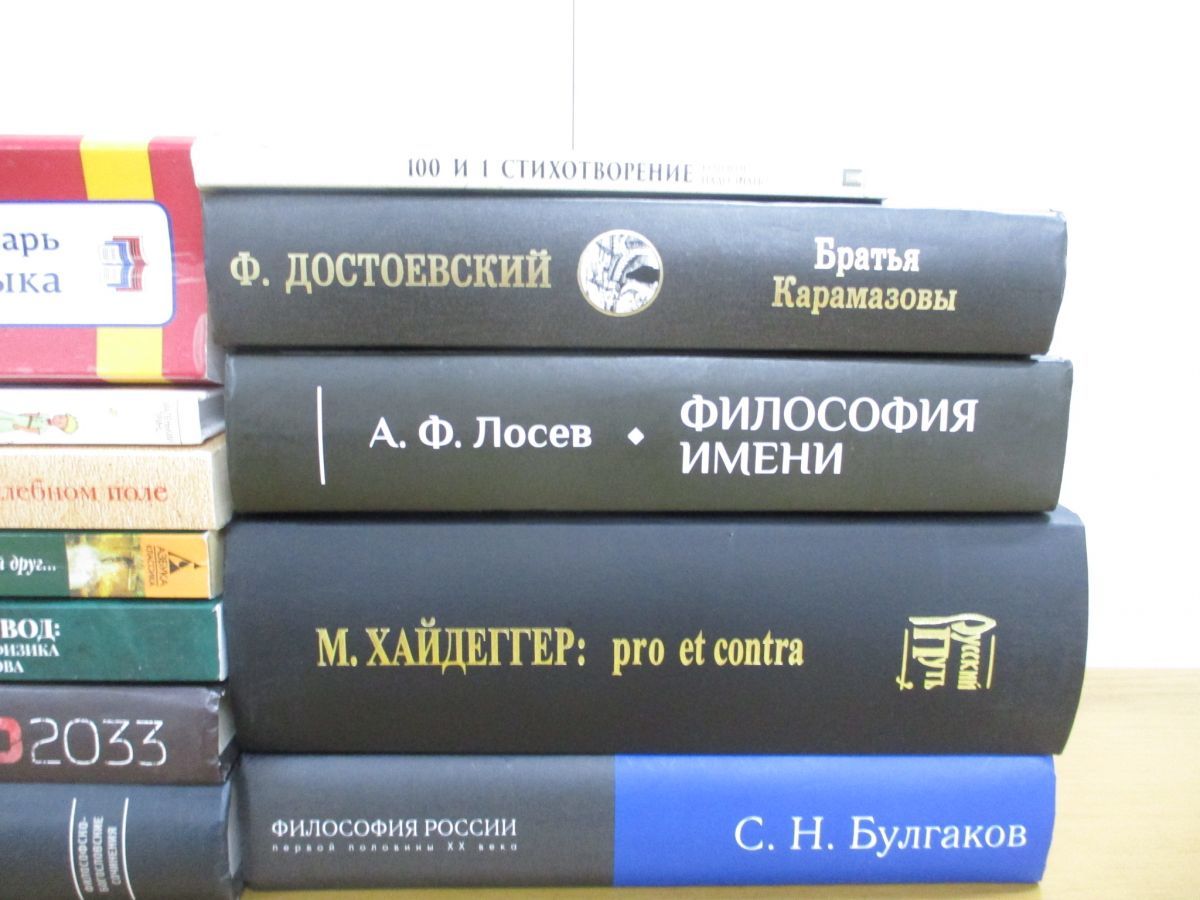 ▲01)【同梱不可】ロシア語の洋書 まとめ売り12冊セット/哲学/神学/セルゲイ・ブルガーコフ/思想/メトロ2033/小説/カラマーゾフの兄弟/A_画像3