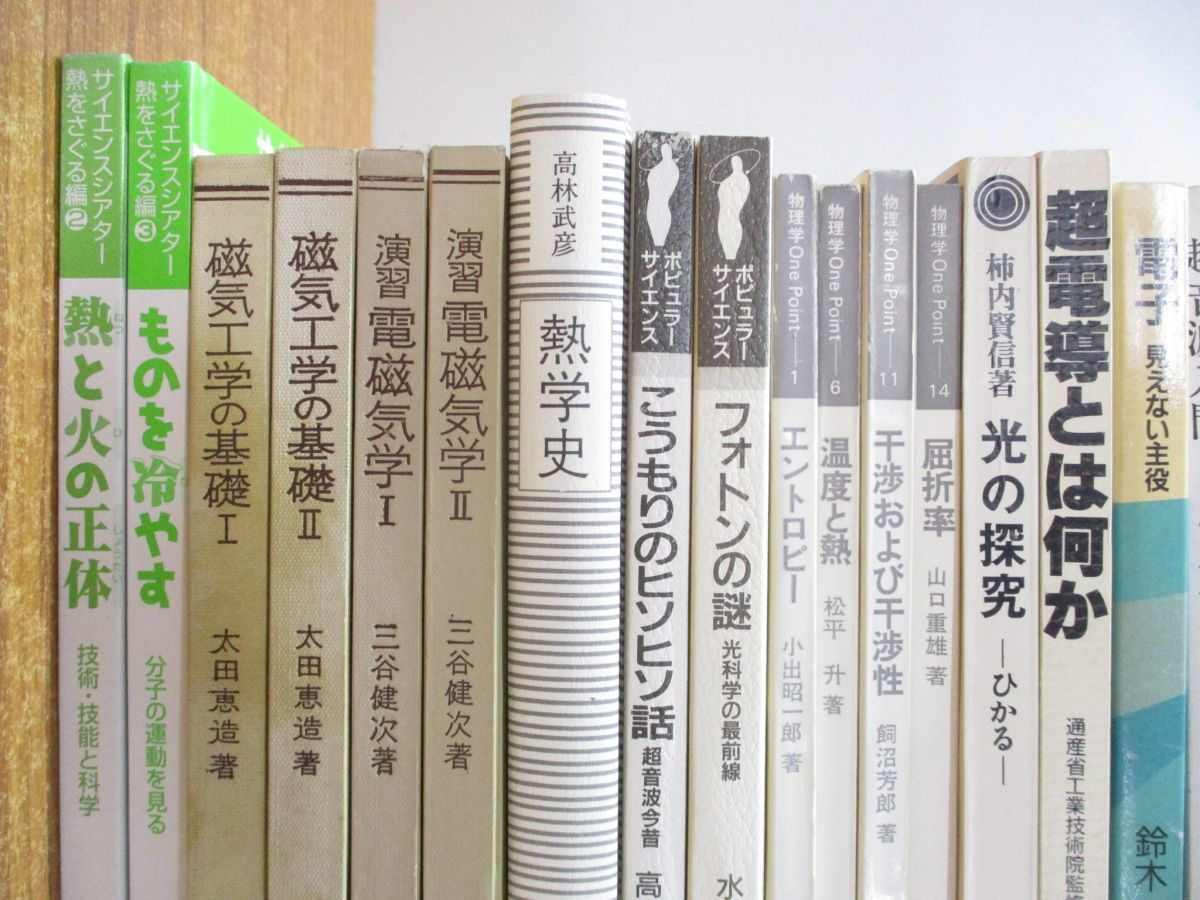 ■02)【同梱不可・除籍本・1円〜】物理学の本 まとめ売り約70冊大量セット/エントロピー/電磁気学/熱力学/光学/プラズマ/磁気工学/A_画像2