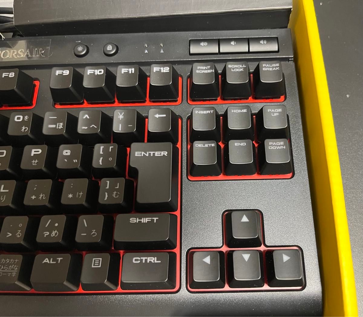 CORSAIR K63 Cherry MX Red メカニカルキーボード　コルセア　赤軸　ゲーミングキーボード