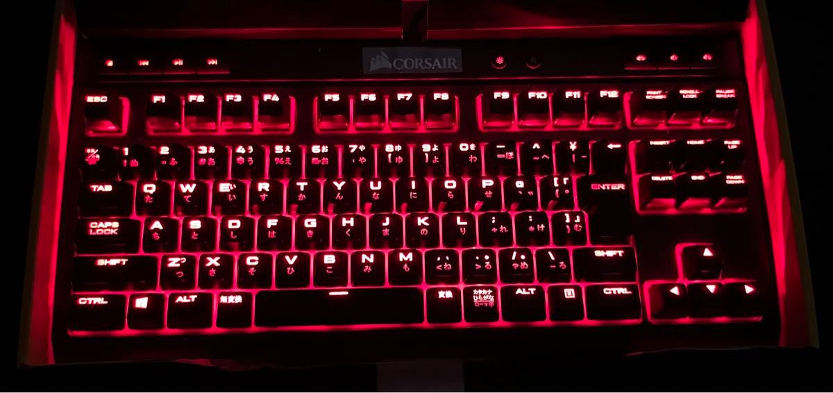 CORSAIR K63 Cherry MX Red メカニカルキーボード　コルセア　赤軸　ゲーミングキーボード