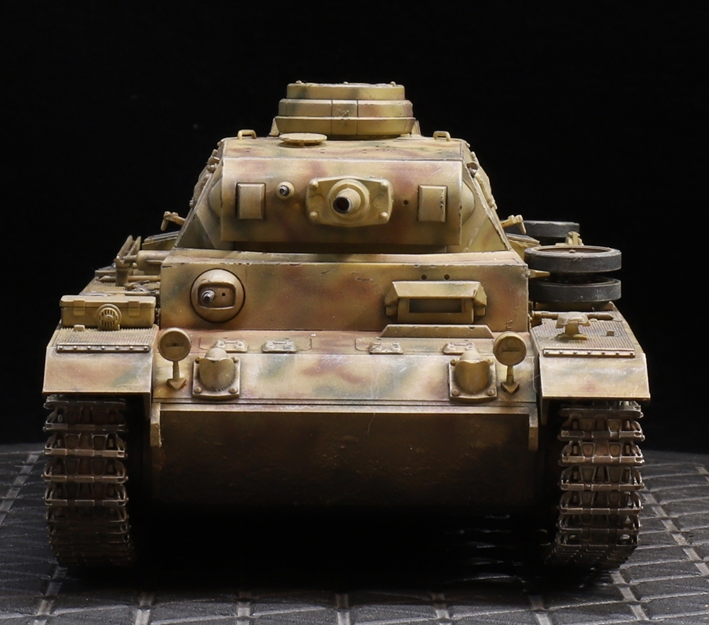 1/35 ドイツ軍 Ⅲ号戦車L型 1943年東部戦線「02号車」 制作完成品_画像1