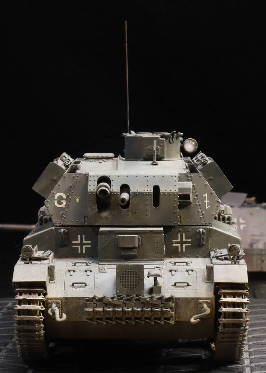 1/35 イギリス軍 Mk.４巡航戦車 ドイツ軍鹵獲仕様(123号車) 制作完成品_画像1