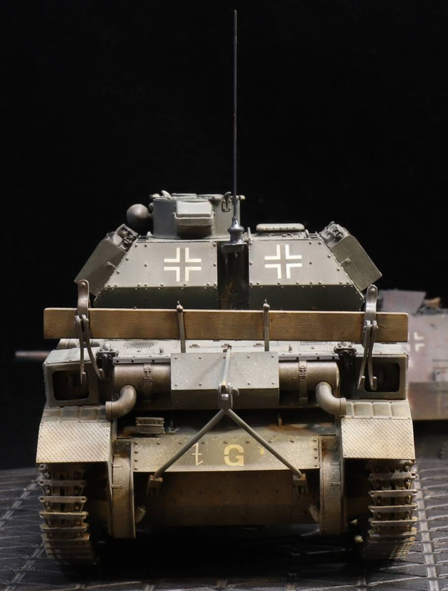 1/35 イギリス軍 Mk.４巡航戦車 ドイツ軍鹵獲仕様(123号車) 制作完成品_画像5