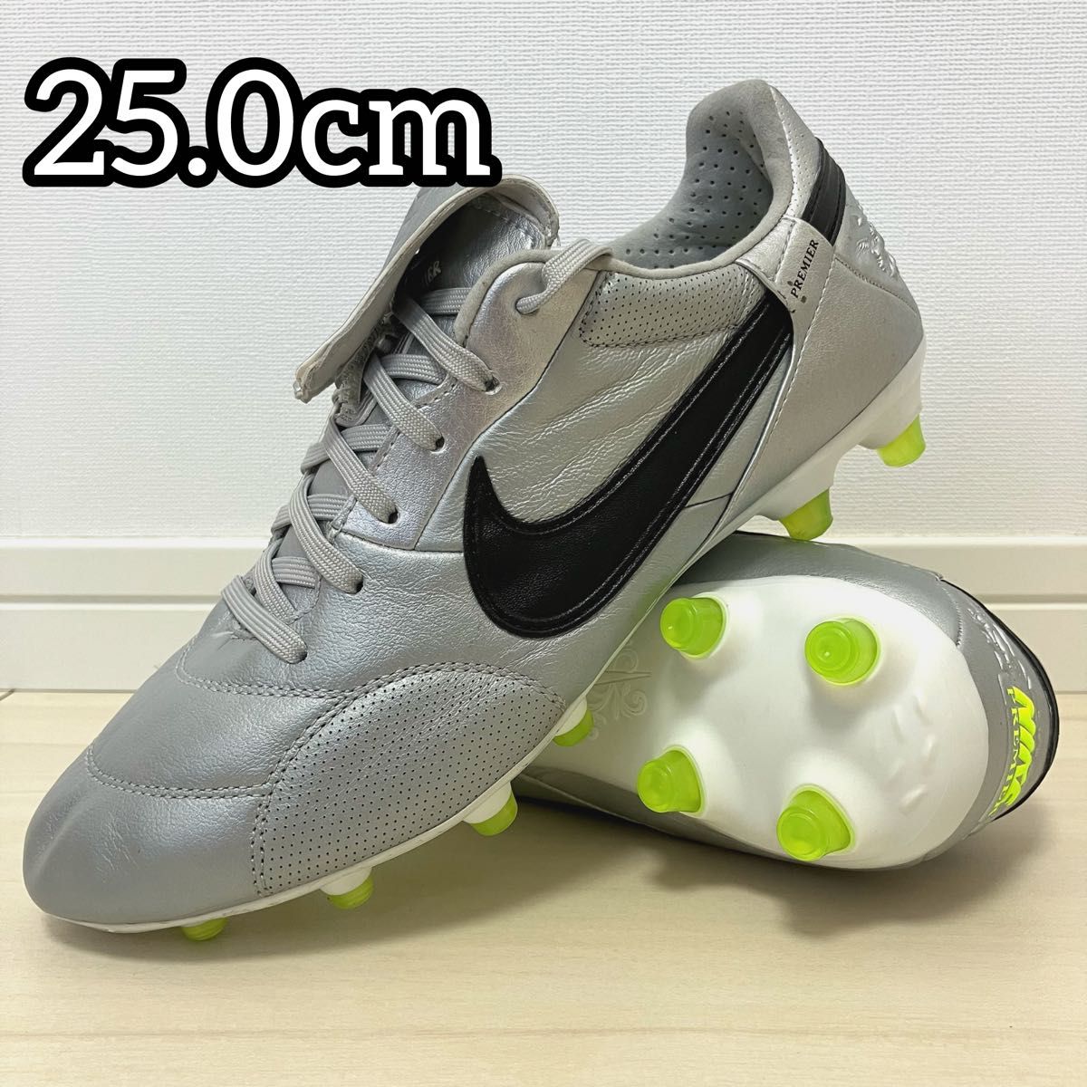 未使用 NIKE ナイキ プレミア3 FG 25 0cm / ティエンポ 未使用 NIKE ナイキ プレミア3 FG 25 0cm / ティエンポ