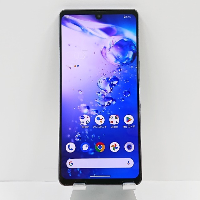 AQUOS zero6 SHG04 au ブラック 送料無料 即決 本体 c02215