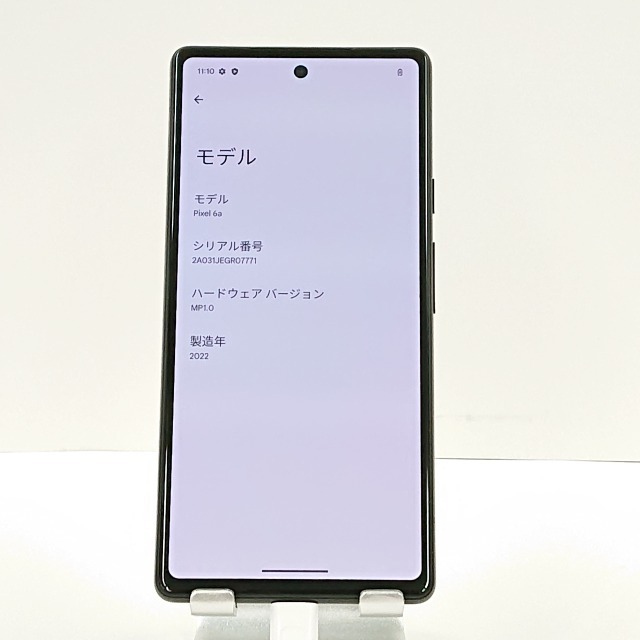 Google Pixel 6a au Sage 送料無料 即決 本体 c02292_画像3