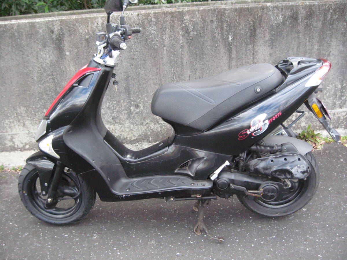 KYMCO Super9S ”空冷” バーハン LEDヘッドライト キムコ スーパー９☆ ZZ CA1PB Dio ZX AF35 JOG ZR SA16J をお探しの方もいかがですか？_画像1