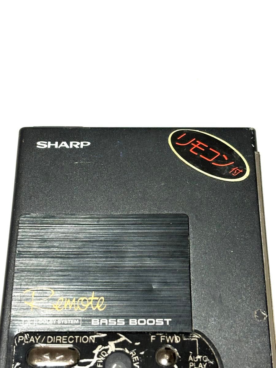 SHARP カセットプレーヤー JC-K30 ジャンク品