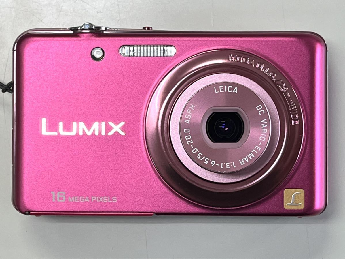 パナソニック　ルミックス　DMC-FH7ピンク　■通電・動作確認済■　LUMIX　Panasonic　デジカメ　