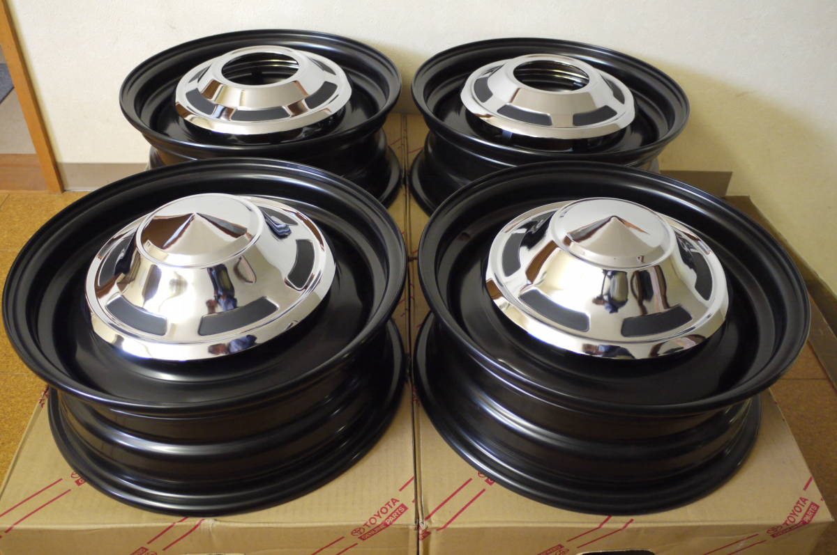 送料安 新品 15X5.5 15-5.5J 6H トヨタ 純正 LANDCRUISER ランドクルーザー BJ40 BJ41 BJ42 BJ44 BJ46 ランクル 60 70 80 プラド78 PRADO_画像1