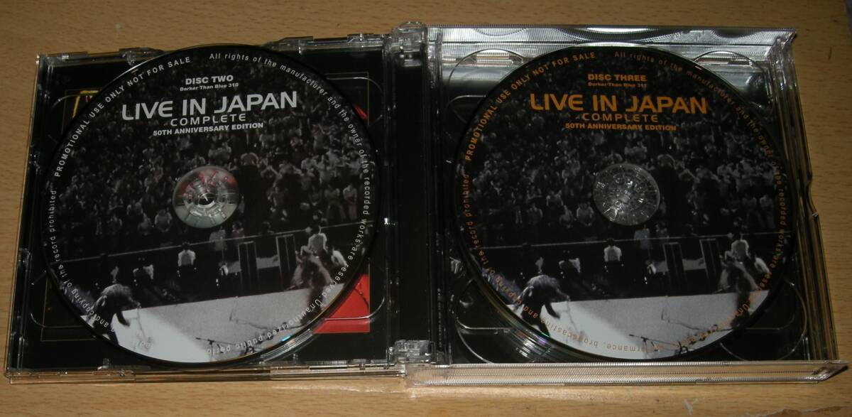 DEEP PURPLE / LIVE IN JAPAN COMPLETE 50TH ANNIVERSARY EDITION　(Darker Than Blue) _画像4