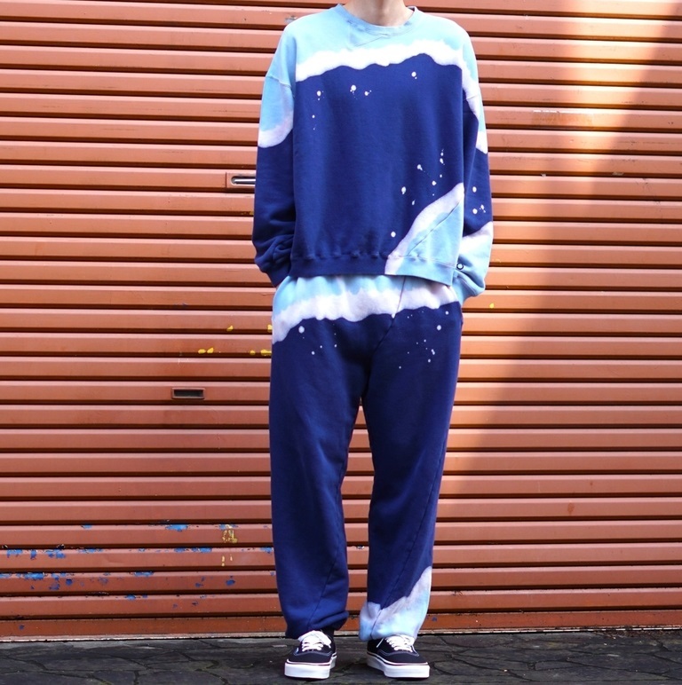 3 新品 NOMA t.d. Hand Dyed Twist Sweat Pants スウェットパンツ_画像6