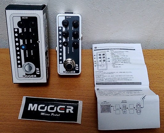 Mooer Micro Preamp 013　Matchless DC-30 マッチレス_画像1