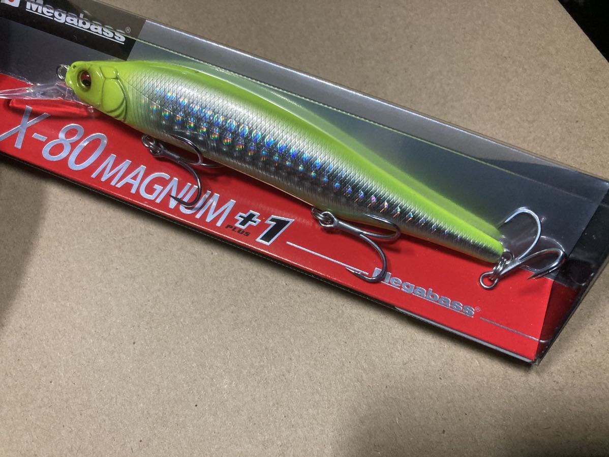 メガバス X-80 マグナム +1 アーバンリバーチャート SP-C メガバス X-80 マグナム +1 アーバンリバーチャート SP-C