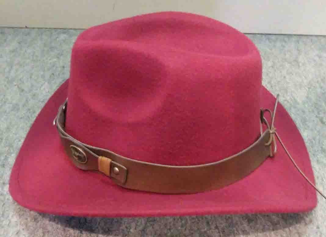  new goods Western hat Buffalo decoration belt attaching 1001 wine red bordeaux ten-gallon hat kau Boy hat hat ... western 