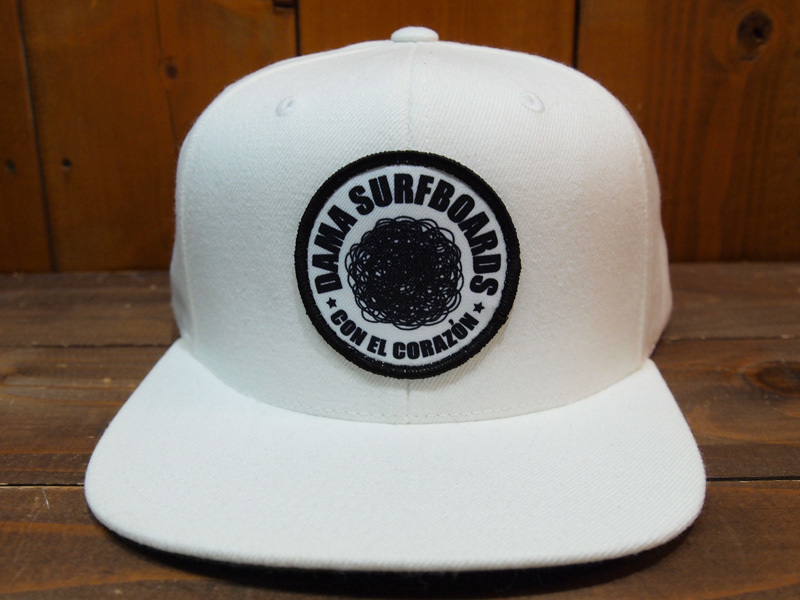 希少 新品 DAMA SURFBOARDS CAP キャップ 白 ホワイト WHITE ダマサーフボード