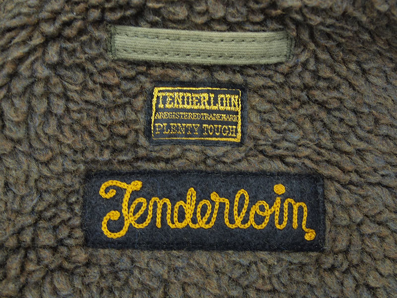 希少 TENDERLOIN T-1 K-SEVEN デッキジャケット プリント N-1 オリーブ S テンダーロイン KSEVEN_画像5