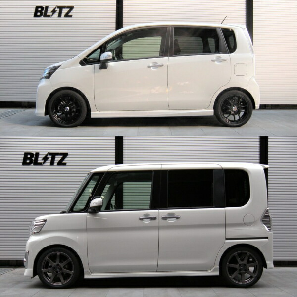 BLITZ DAMPER ZZ-R車高調 LA110Sムーヴカスタム KF-VE/KF-DET 2010/12～2014/12_画像2