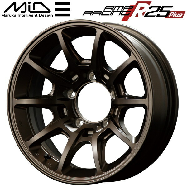 MID RMP RACING R25 Plus ホイール1本 クラシカルブロンズ 5.5J-16inch 5H/PCD139.7 inset-25_画像1