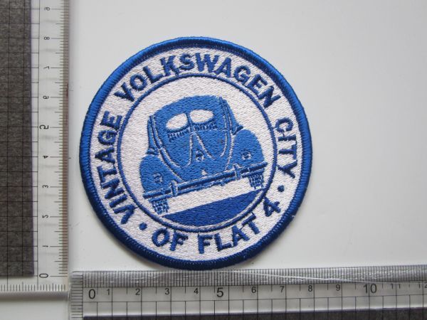 フォルクスワーゲン VW VINTAGE VOLKSWAGEN OF FLAT 4 CITY ワッペン/自動車 バイク レーシング 古着 アメカジ キャップ カスタム127_画像7