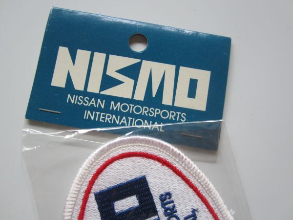 ビンテージ 正規品 NISSAN 日産 NISMO ニスモ メーカー ワッペン/自働車 バイク レーシングスーツ スポンサー 123_画像6