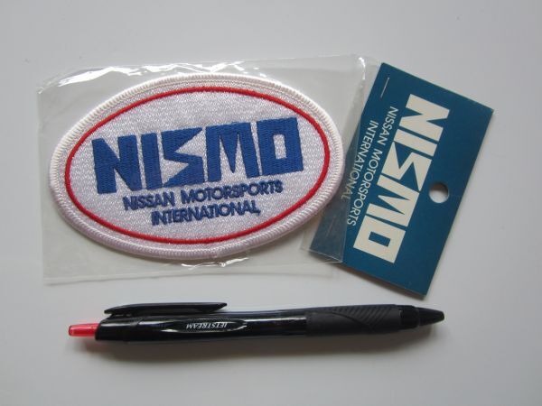 ビンテージ 正規品 NISSAN 日産 NISMO ニスモ メーカー ワッペン/自働車 バイク レーシングスーツ スポンサー 123_画像7