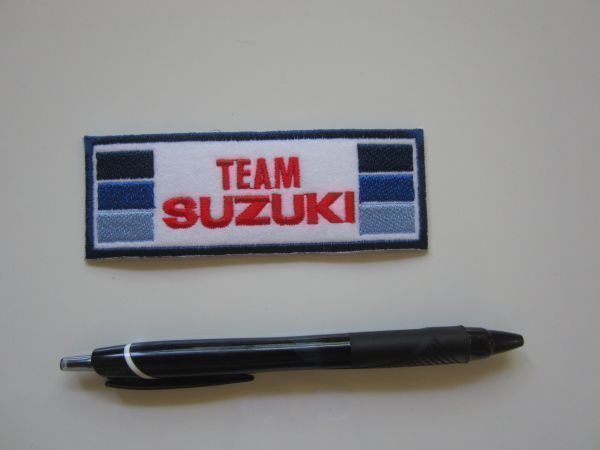 SUZUKI TEAM 鈴木 スズキ チーム レーシング ワッペン/ F1 レーシング 自動車 バイク オートバイ カー用品 整備 カスタム Z01_画像8