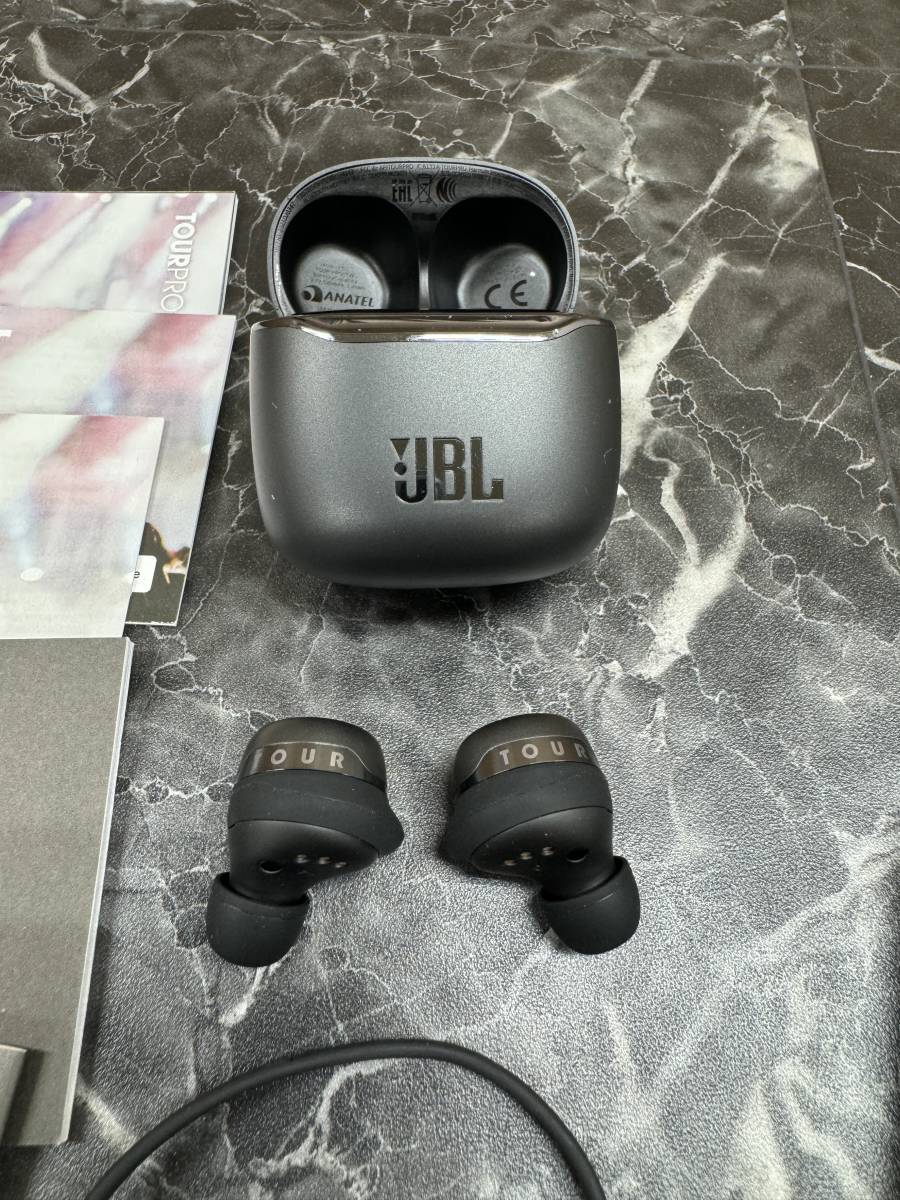 【ジャンク/イヤホン】JBL TOUR PRO+ TWS Bluetooth イヤホン ブラック_画像5