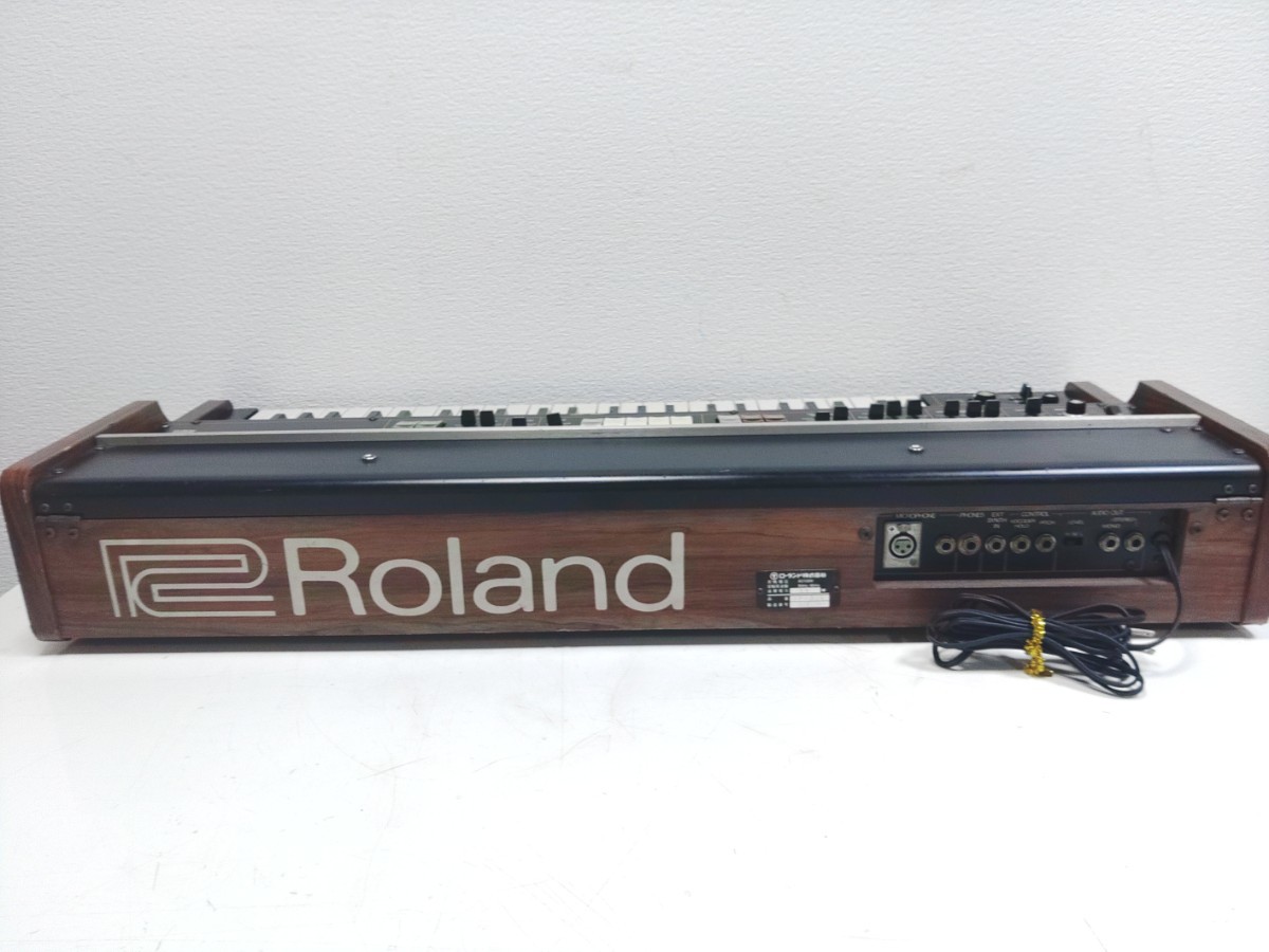 Roland　名機Vocoder plus VP-330　コレクター放出品　希少ヴィンテージ　通電確認済み_画像5