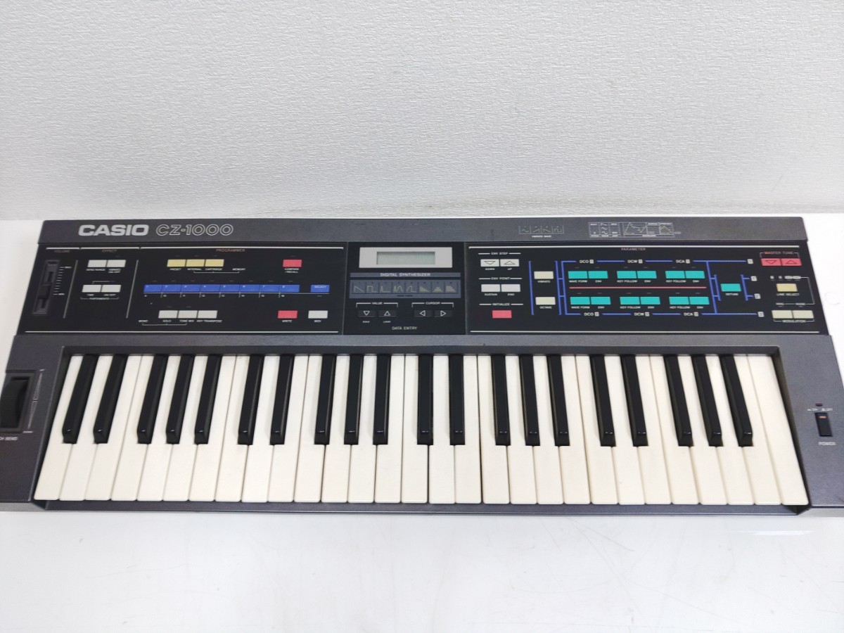 CASIO CZ-1000 シンセサイザー　希少コレクター保管品　動作未確認の品