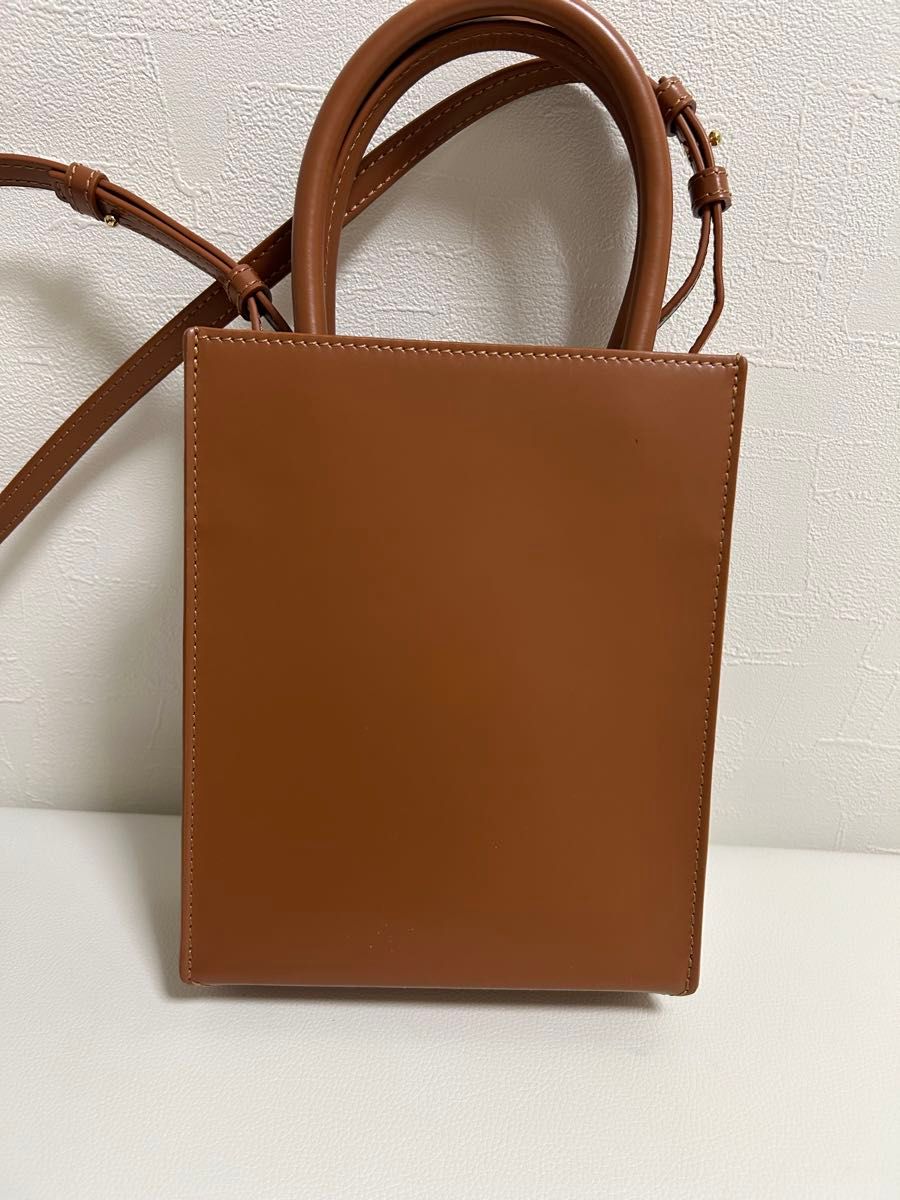 ほぼ新品 ロエベ LOEWE A5スタンダードトート ミニ ショルダーバッグ 2way フォンホルダー