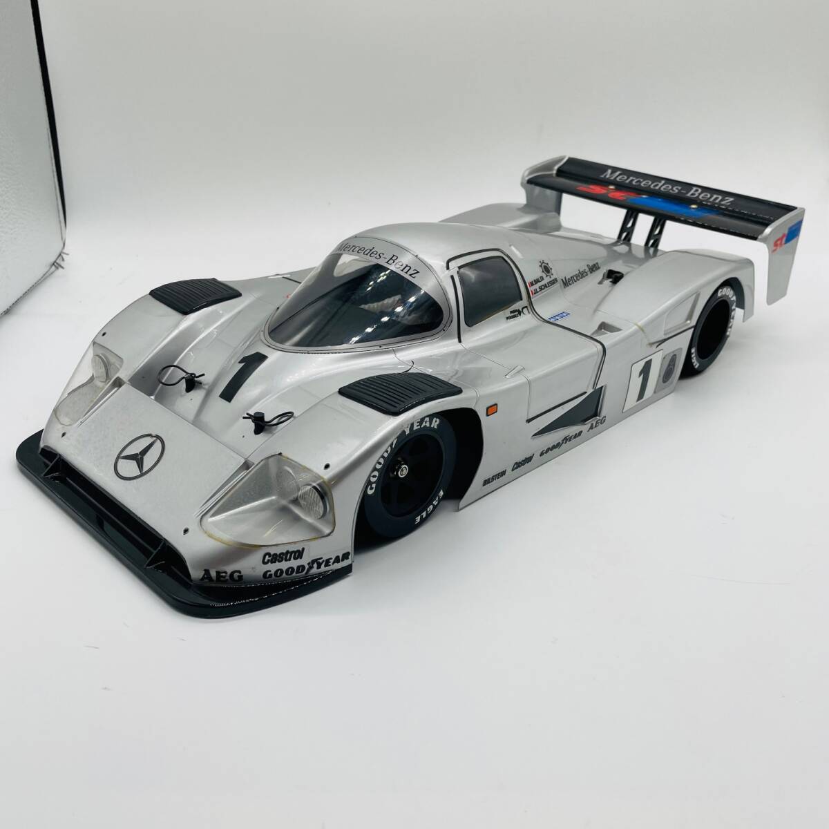 【組み立て済み・未走行】 当時物 タミヤ 1/10 電動RC メルセデス ベンツ C11 TAMIYA ラジコン BENZ_画像1