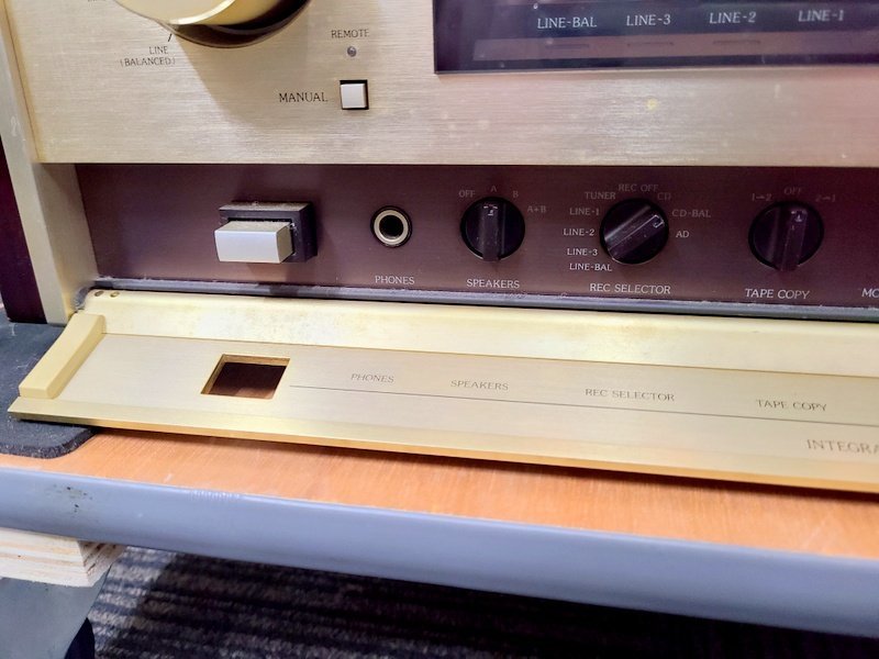 【ジャンク品】Accuphase E-405 プリメインアンプ アキュフェーズ 1円～　Y6785_画像7