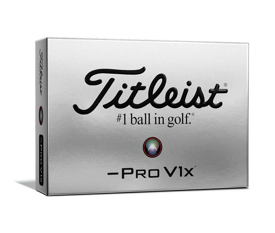 タイトリスト NEW PRO V1x レフトダッシュ ダース 2024年モデル ホワイト　新品　正規品　1ダース　12球　ゴルフボール　ローナンバー_画像2