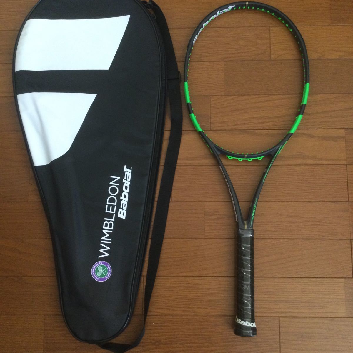 新品 バボラ テニスラケット pure strike 16×19 ウィンブルドン 新品 バボラ テニスラケット pure strike 16×19 ウィンブルドン