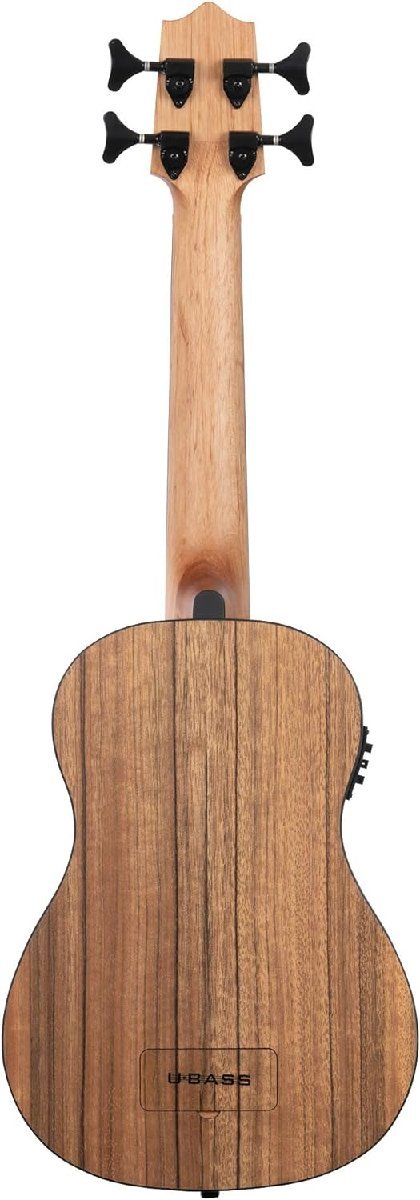 KALA UBASS-PW-FS カラ U・Bass ウクレレベース Exotic Wood Series パシフィックウォルナットボディ ラウンドワウンド弦仕様_画像4