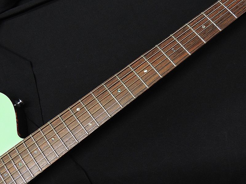 SCHECTER OL-FL SSG Oriental Line シェクター 薄胴 アコースティックギター Fホール エレアコ サテン サーフグリーン アウトレット_画像4