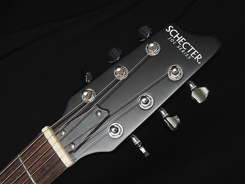 SCHECTER OL-FL SSG Oriental Line シェクター 薄胴 アコースティックギター Fホール エレアコ サテン サーフグリーン アウトレット_画像5