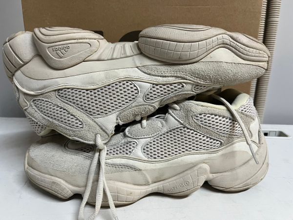 1B16 adidas アディダス YEEZY DESERT RAT 500 Blush 27.5cm DB2908 イージーデサートラットフラッシュ_画像3