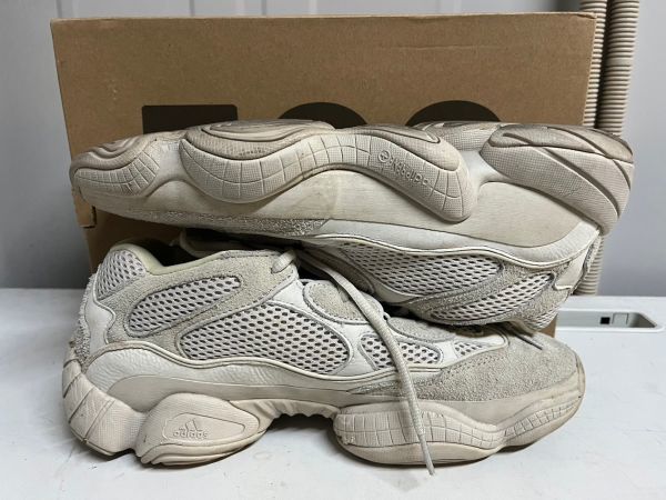 1B16 adidas アディダス YEEZY DESERT RAT 500 Blush 27.5cm DB2908 イージーデサートラットフラッシュ_画像4