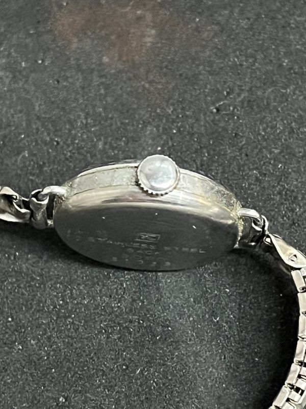1D80 SEIKO セイコー 手巻き ビンテージ アンティーク 腕時計 レディース Sマーク エスマーク 不動_画像3