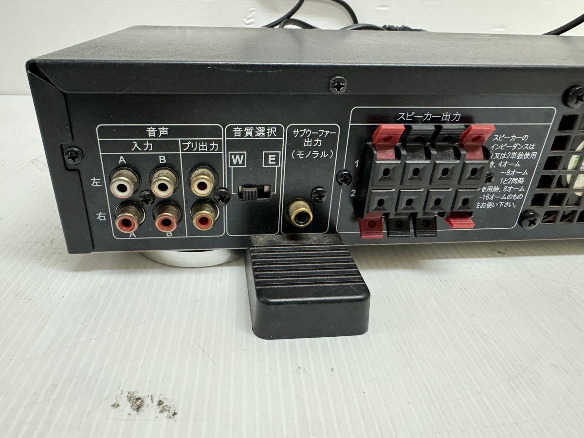 第一興商 DAM-AD5000G パワーアンプ カラオケ機器 通電OKの画像5