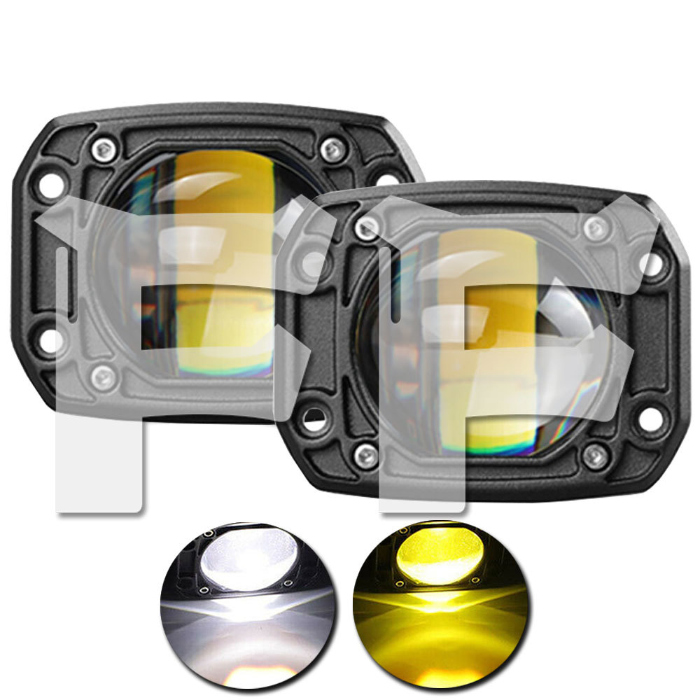 30W LED foglamp [ white * yellow ]. included type working light working light 12V/24V Jeep Jimny SUV UTV ATV 4X4 2 piece 