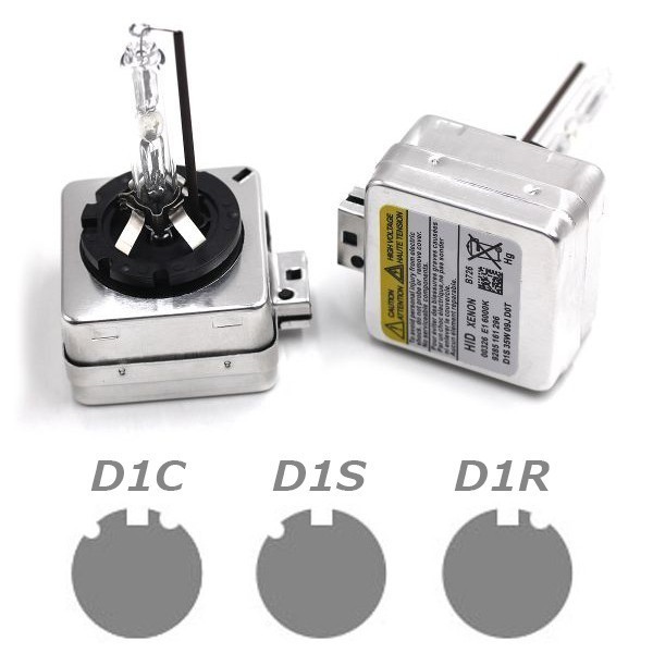 送料無料.. D1S D1C D1R 5500K HID 35W 3200LM ヘッドライト 12V/24V兼用 車検対応 純正交換用 バーナー バルブ HID-D1 2個 新品_画像2