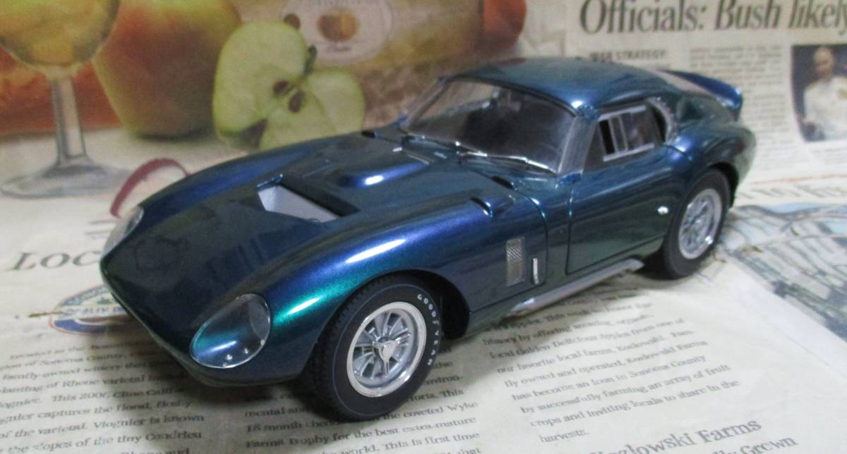 ☆激レア絶版*EXOTO*1/18*1964 Shelby Cobra Daytona Coupe ☆激レア絶版*EXOTO*1/18*1964 Shelby Cobra Daytona Coupe