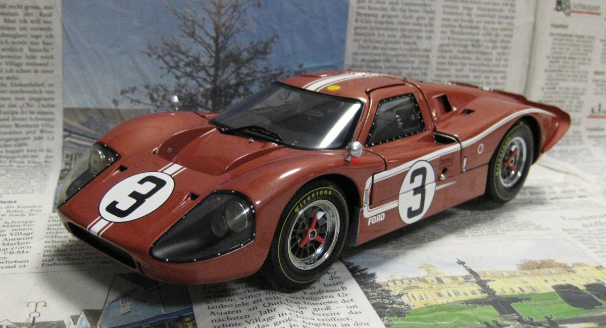 ☆激レア絶版*EXOTO*1/18*1967 Ford GT40 MKIV #3 1967 Le Mans ☆激レア絶版*EXOTO*1/18*1967 Ford GT40 MKIV #3 1967 Le Mans