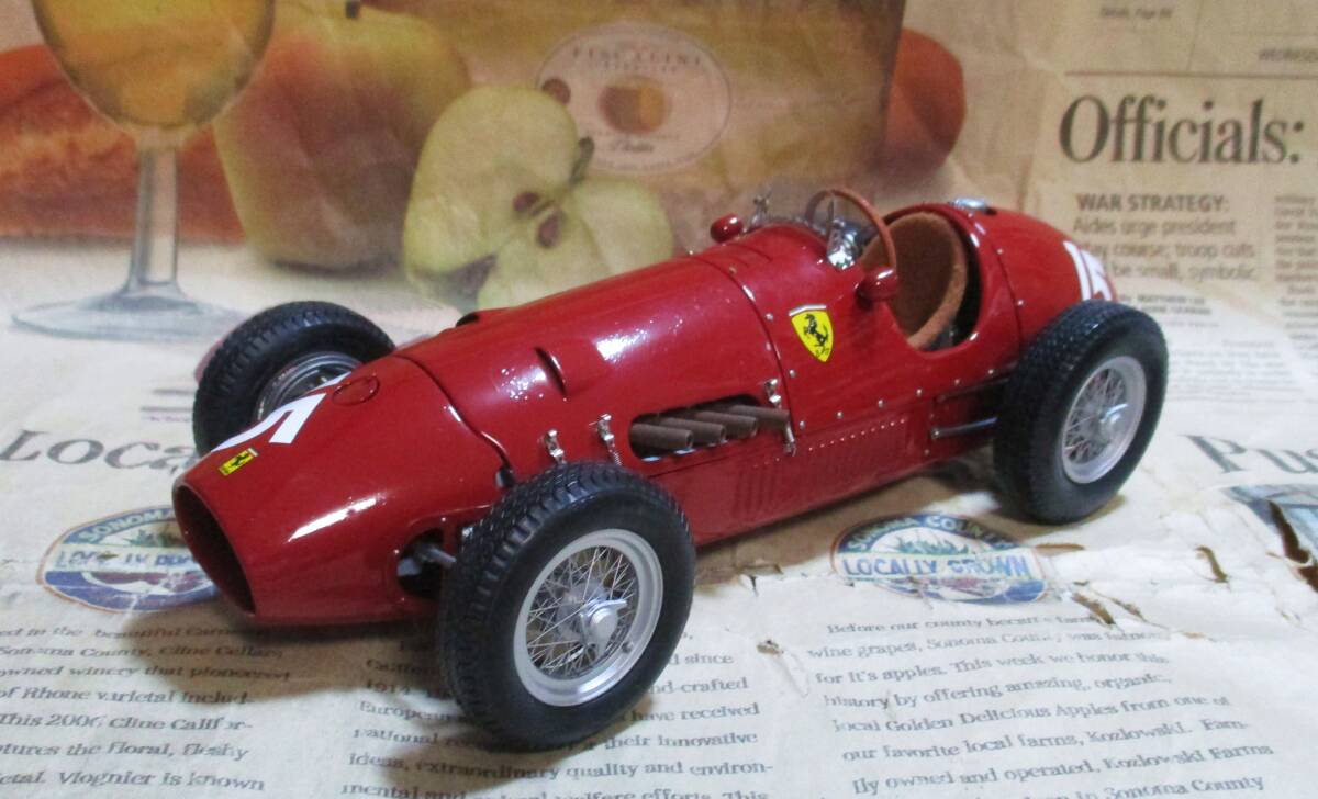 ★激レア絶版*EXOTO*1/18*1952 Ferrari 500 F2 Long Nose #15 1952 British GP*フェラーリ_画像1